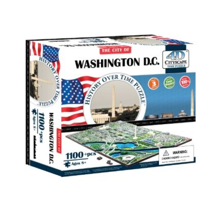 4d Washington Dc Cityscape Time Puzzle 0