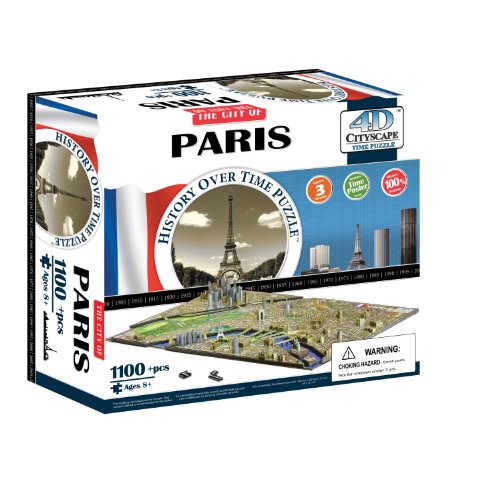 4dcityscape Time Puzzle Parigi 0
