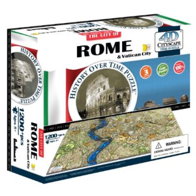4dcityscape Time Puzzle Roma E Citt Del Vaticano 0