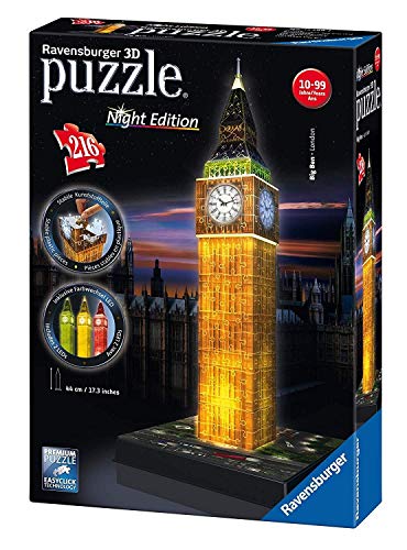 Big Ben Con Luce 0