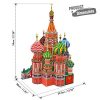 Cubicfun Mc093h 3d Puzzle Cattedrale Di San Basilio Cremlino Mosca Russia 0 0