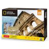 Cubicfun Puzzle 3d Colosseo Romano Italia Architettura Kit Di Modellismo Con Libretto Del National Geographic Buona Souvenir Regalo Per Bambini Adulti 131 Pezzi 0 5