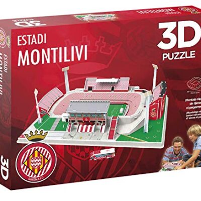 Eleven Force 10834 Puzzle Stadio 3d Montilivi Montilivi Girona Multicolore 1 0
