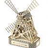 Puzzle 3d Meccanico Mill By Woodencity Modellino Di Progetti Per Adulti E Bambini 3d Modello Tecnico In Legno 0 3