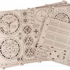 Puzzle 3d Meccanico Royal Clock By Woodencity Modellino Di Progetti Per Adulti E Bambini 3d Modello Tecnico In Legno 0 1
