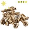 Rokr Energia Solare Giocattolo Set Stem Toys Kit Di Puzzle In Legno 3d Kit Di Costruzione Modello Meccanico Per Adolescenti E Adulti Curiosity Rover 0