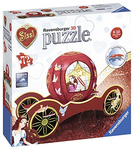Ravensburger Puzzle Ball 3d Carriage Sissi 11795 0 0