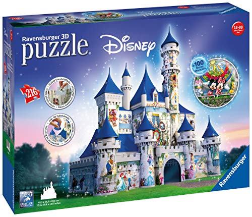 Ravensburger Italy Castello Disney Puzzle 3d 12587 0