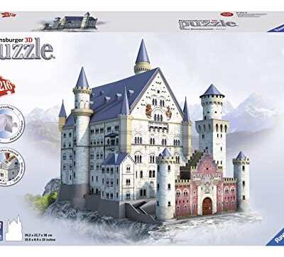 Ravensburger Italy Puzzle 3d Castello Di Neuschwanstein 216 Pezzi 12 Anni 125739 0