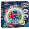 Ravensburger Pj Masks Night Light 72pc 3d Puzzle 0