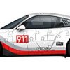 Ravensburger Porsche 911 Gt3 Cup Puzzle 3d Multicolore 11147 3 0 2