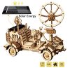 Robotime Solar Powered Stem Toys Taglio Laser Kit Modello Di Auto Robot Fai Da Te Puzzle In Legno 3d Et 14 Puzzle 3d Adulto Moon Buggy 0