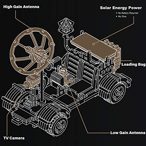 Robotime Solar Powered Stem Toys Taglio Laser Kit Modello Di Auto Robot Fai Da Te Puzzle In Legno 3d Et 14 Puzzle 3d Adulto Moon Buggy 0 2