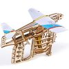 Ugears Flugzeug Starterrampe Modellbausatz Modellbauksten Fr Erwachsene Jugendliche Lasergeschnittener 3d Puzzle Di Legno Colore 0