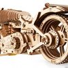 Ugears Vm 02 Motocicletta In Legno Da Costruire Kit Fai Da Te Per Appassionati Di Motori 0 2