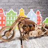 Ugears Vm 02 Motocicletta In Legno Da Costruire Kit Fai Da Te Per Appassionati Di Motori 0 5