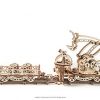 Ugears 3d Puzzle Di Legno Manipolatore Ferroviario Per Bambini E Adulti 0 2