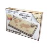 Wooden City Puzzle Di Legno Puzzle 3d World Map Expedition Series Dots 40 Pezzi 0