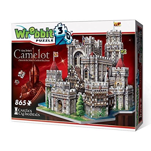 Wrebbit 3d Puzzle Puzzle 3d Castello Di Re Art A Camelot 865 Pezzi 0 3