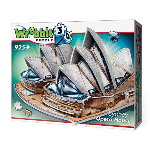 Wrebbit W3d 2006 Puzzle 3d Sydney Opera House 925 Pezzi 0