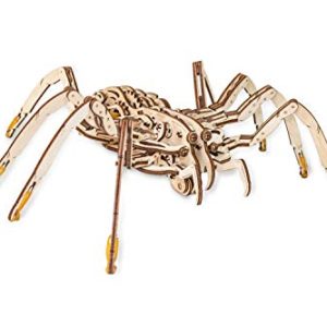 Ewa Eco Wood Art Spider Ragno Meccanico Tridimensionale Puzzle Per Adulti E Adolescenti Collezione Senza Colla 293 Dettagli Colore Natura 0