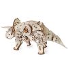 Ewa Eco Wood Art Triceratops Triceratopo Meccanico Tridimensionale Puzzle Per Adulti E Adolescenti Collezione Senza Colla 283 Dettagli Colore Natura 0 2