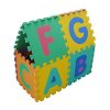 Velovendo Tappeto Puzzle Con Certificato Ce E Testato Tuv Rheinland In Soffice Schiuma Eva Tappeto Da Gioco Per Bambini Tappetino Puzzle Lettere Numeri 0 4