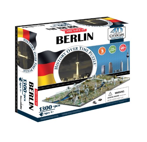 4d Cityscape 40022 Berlino Germania Puzzle 0