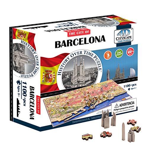 4dcityscape Time Puzzle Barcellona 0