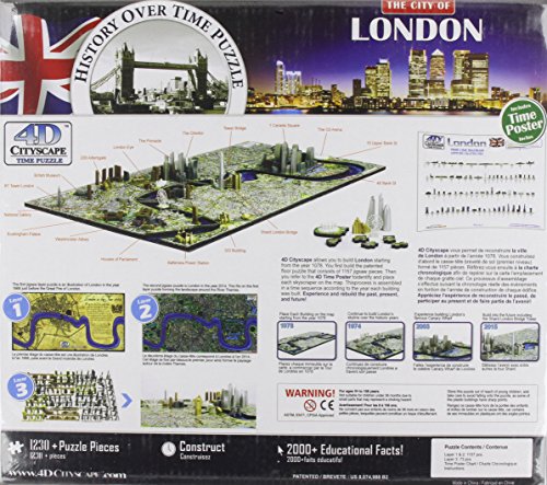 4d Cityscape London History Time 1230 Piecesrilegatura Sconosciuta 1 Gennaio 2013 0 0