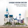 Cubicfun Puzzle 3d Castello Di Neuschwanstein Con Led Germania Modello Di Architettura Kit Regali Di Souvenir Per Adulti E Bambini 128 Pezzi 0 4