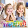 Ekkongpuzzle Di Legno Numeri Di Conteggio In Legnopuzzle Digitale Giocattoli Educativi Per Lapprendimento Precoce Per Bambini 1 2 3 Anni 0 4