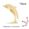Georgie Porgy 3d Wooden Puzzle Dolphin Model Woodcraft Construction Kit Giocattolo Per Bambini Jp296 Dolphin 15pcs 0 0