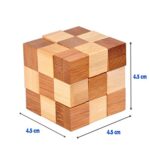 Holzsammlung Set Da 9 Rompicapo In Legno Gioco Di Cube 3d Puzzle Perfetto Regalo Di Natale Per I Tuoi Famiglia Taglia Piccola23 0 5