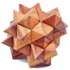 Logica Giochi Art Asteroide M Rompicapo 3d Ad Incastro In Legno Difficolta 46 Estremo Serie Leonardo Da Vinci 0
