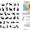 Logica Giochi Art Tangram Rompicapo Geometrico In Legno Gioco Educativo Per 12 Giocatori Scatola Richiudibile Medio 0 1