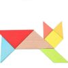 Ojin 7pcs Tangram In Legno Rompicapo Puzzle Educativo Per Lo Sviluppo Intellettuale Giocattolo Per Bambini 0 2