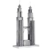 Piececool Puzzle 3d Fai Da Te In Metallo Per Petronas Turme Accessori 38 Pezzi 0 0