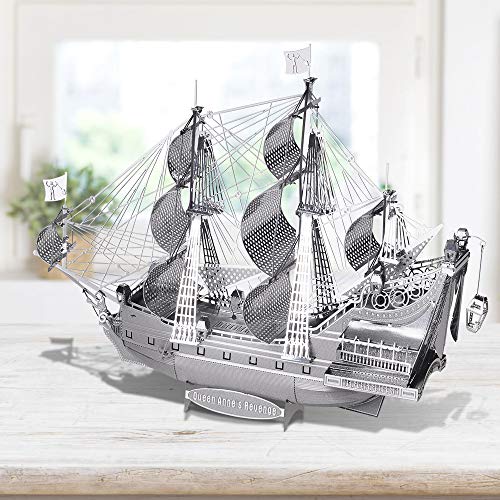 Piececool Puzzle 3d Fai Da Te In Metallo Per La Vendetta Della Colonia Accessori 63 Pezzi 0 2