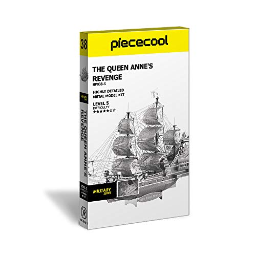 Piececool Puzzle 3d Fai Da Te In Metallo Per La Vendetta Della Colonia Accessori 63 Pezzi 0 5