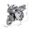 Piececool Puzzle In Metallo 3d Per Adulti Motorcycle Ii Modellino In Metallo Per Adulti 0 2