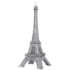Pucecool 3d Laser Cut Diy Modello Architecturale Di Fama Mondiale Tradizionale In Metallo Puzzle Per Adulti Torre Eiffel 43 Pz Argento 0