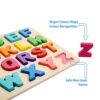 Puzzle Alfabeto 2 Pezzi Giocattolo Educativo In Legno Blocchi Alfabeto In Legno Abc Puzzle Lettere Numero Montessori Educativo Giocattolo Giochi Per Lapprendimento Precoce Per Bambini 2 3 4 Anni 0 1