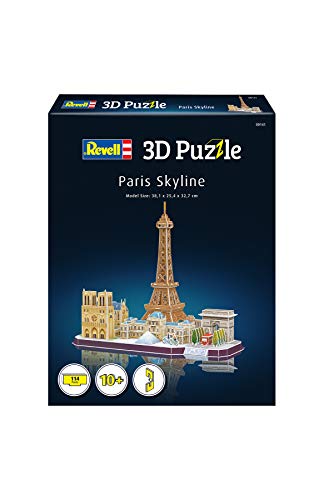 Revell Skyline Di Parigi 3d Puzzle Colore Multi Colour 00141 0 0