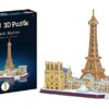 Revell Skyline Di Parigi 3d Puzzle Colore Multi Colour 00141 0