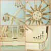 Robotime 3d Puzzle Per Bambini Kit Di Modelli In Legno Che Costruiscono Puzzle Rompicapo Regalo Per 8 Anni Ferris Wheel 0 3