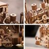 Wood Trick Chug Chug Treno Puzzle 3d Di Legno Tagliato Al Laser Set Di Costruzione Meccanica Rompicapo Per Bambini Ragazzi E Adulti Assemblaggio Senza Colla 0 4
