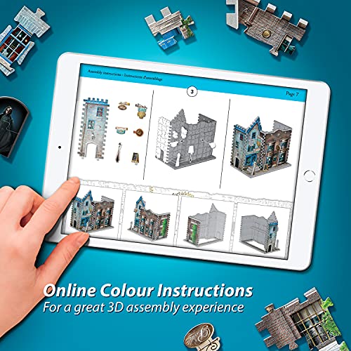 Wrebbit Puzzles Ollivanders Scribbulus Harrypotter 3d Puzzle Colore Vario Standard W3d 0508 0 4
