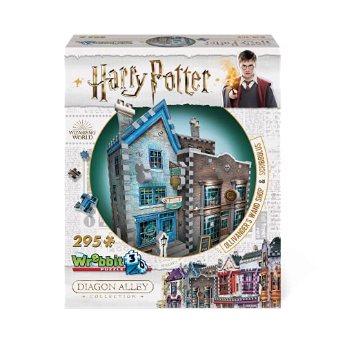 Wrebbit Puzzles Ollivanders Scribbulus Harrypotter 3d Puzzle Colore Vario Standard W3d 0508 0