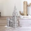 Piececool Puzzle 3d Tagliato Al Laser Fai Da Te Famoso Al Mondo Modello Di Architettura In Metallo Per Adulti Big Ben 49 Pezzi Argento 0 1